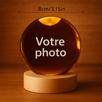 Globe Lumineux Personnalisé