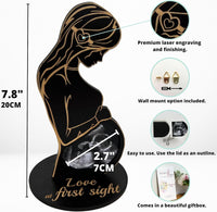 Cadre Photo Grossesse Femme Enceinte