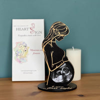 Cadre Photo Grossesse Femme Enceinte