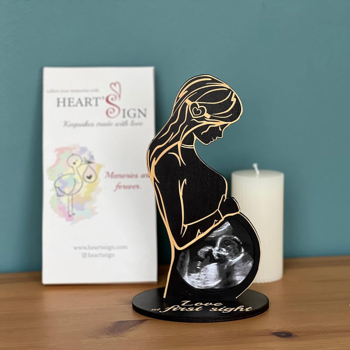 Cadre Photo Grossesse Femme Enceinte